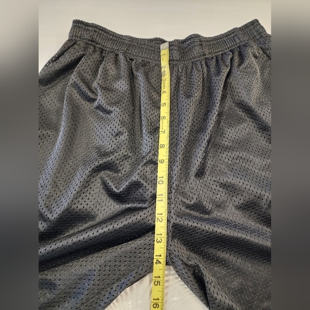 Hill Men's Black Athletic Basketball Jersey Shorts, sz XL - Picture 5 of 10